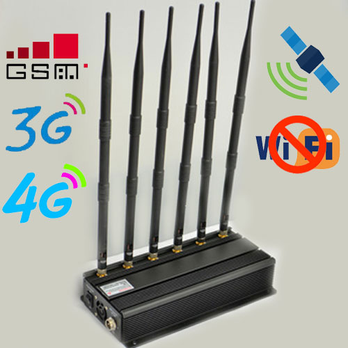 Dispositif de brouilleur gps 6 bandes 4G